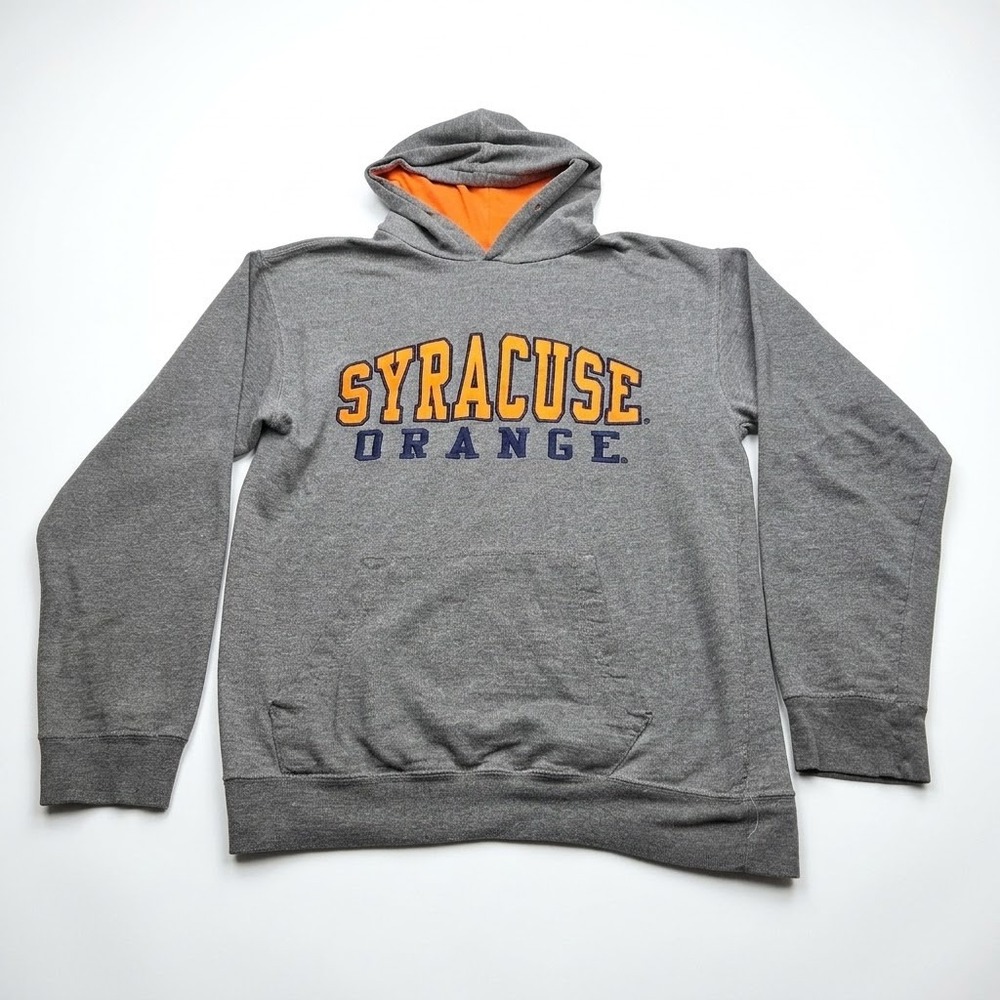 OVB Syracuse Orange Hoodie Sweatshirt Mens Large Gray Old Varsity Brand NCAA